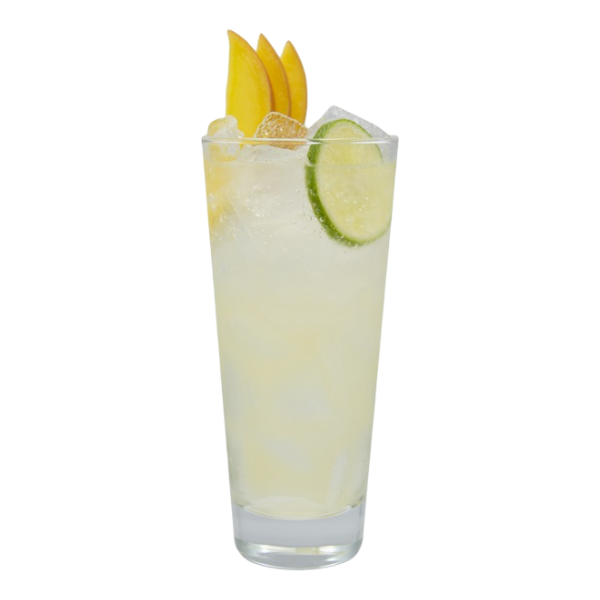 Honey Mango Gin Rickey
