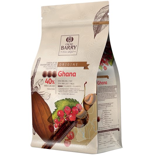 Photo of Ghana Chocolate 40% BARRY, 1 kg