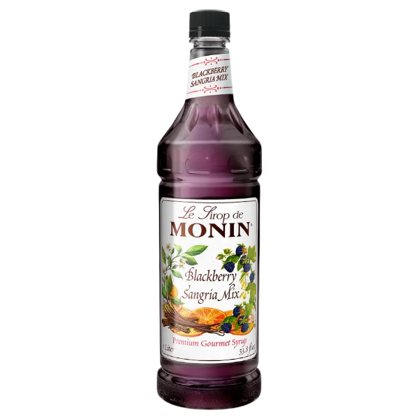 Sangria Blackberry Mix MONIN, Box of 4x1L