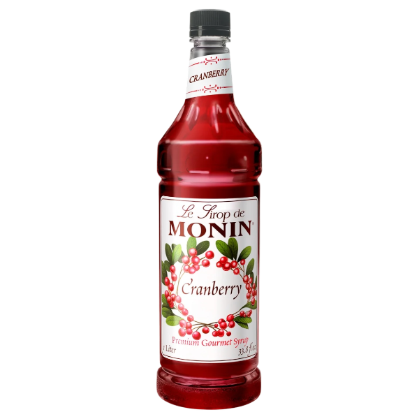 Canneberge Sirop MONIN, caisse de 4x1L