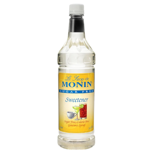 Sans Sucre Édulcorant MONIN, caisse de 4x1L