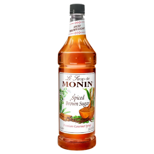 Sugar Brown Spiced Syrup MONIN, case of 4x1L