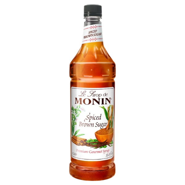 Sucre Brun Epicé Sirop MONIN, caisse de 4x1L