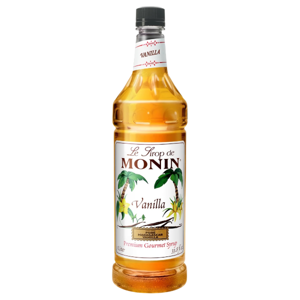Vanilla Syrup MONIN, case of 4x1L