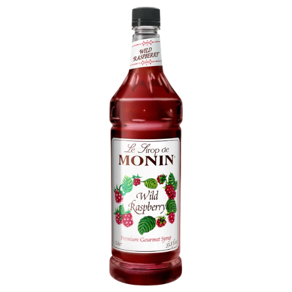  Framboise Sauvage Sirop MONIN, caisse de 4x1L