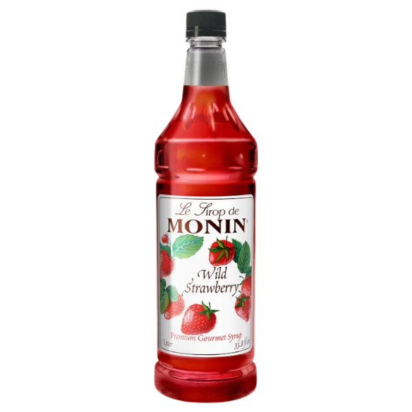 Strawberry Wild Syrup MONIN, case of 4x1L