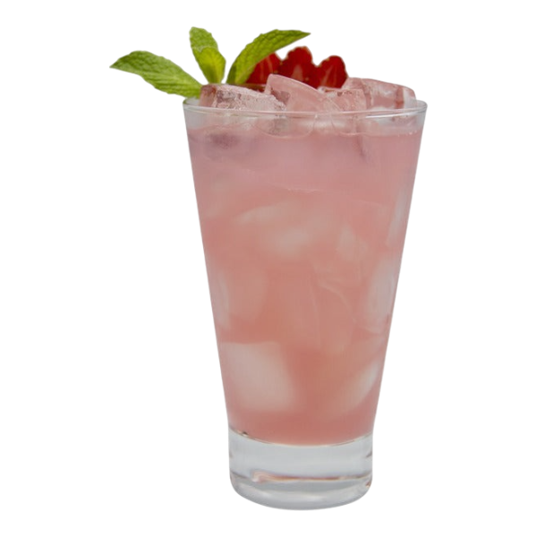 strawberry coconut dirty soda
