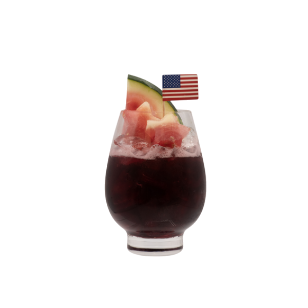 Backyard Watermelon Sangria