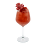Strawberry Hibiscus Kombucha Spritz