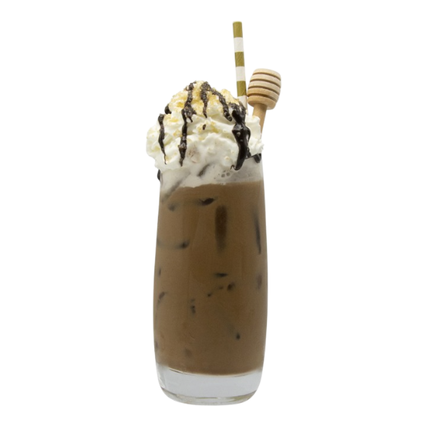 Crunchie Bar Iced Latte