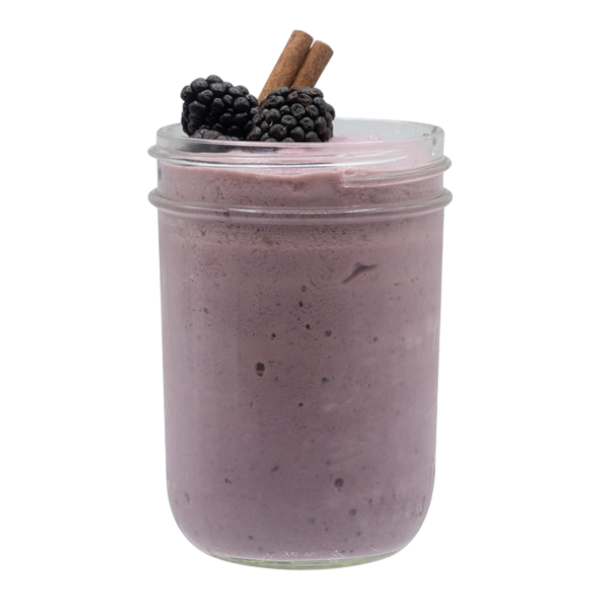 Blackberry Cinnamon Bun Dairy-Free Smoothie