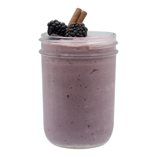 Blackberry Cinnamon Bun Dairy-Free Smoothie