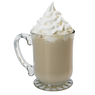 Latte à la framboise française