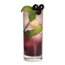 Rickey Cerise Noire Citron Vert