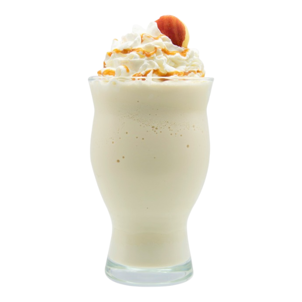 Salted Caramel Apple Milkshake