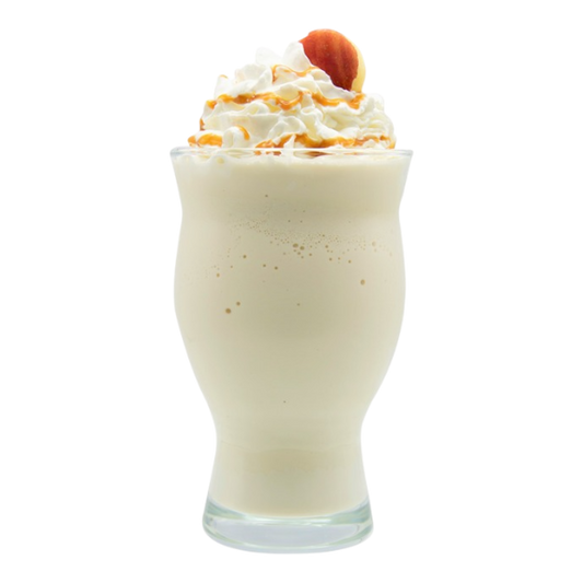 Salted Caramel Apple Milkshake