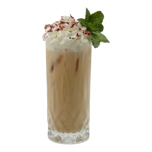 Vanilla Rose Iced Latte