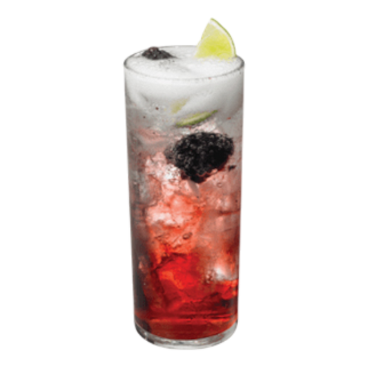 Blackberry Pisco Sour