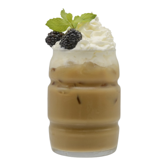 Violet Blackberry Iced Coffee