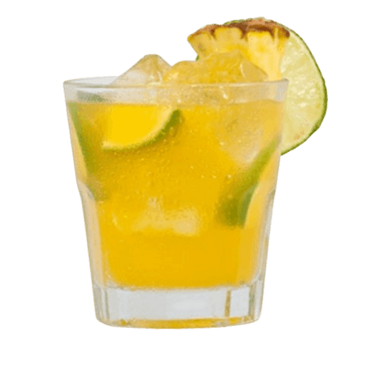 Pineapple Coconut Caipirinha