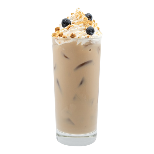 Blueberry Crumble Iced Coffee