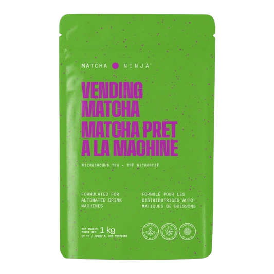 Matcha Vending NINJA, 1 case of 6blocks per 6pk * 150gr