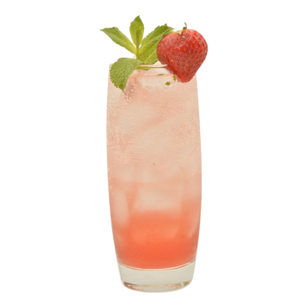 Strawberry Mint Soda