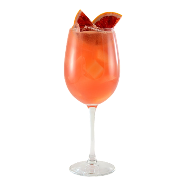 blood orange purée sangria