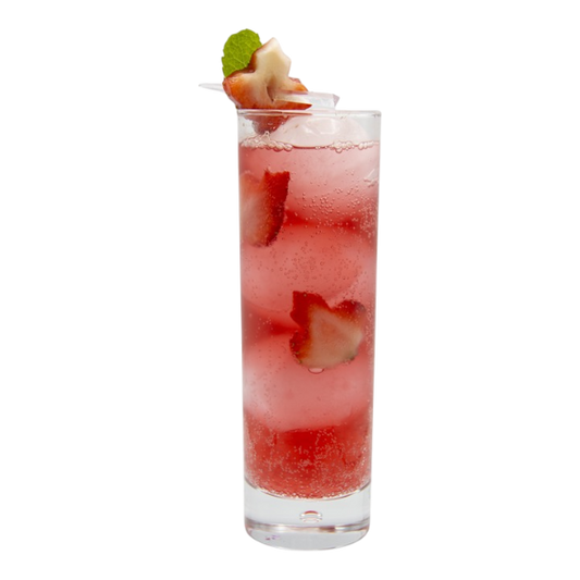 Strawberry Hibiscus Spritz