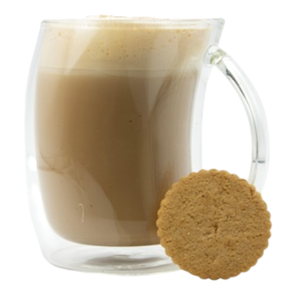 Moravian Cookie Crumble Latte