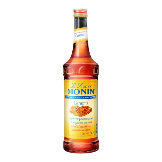 Caramel Syrup Sugar Free MONIN, 0.75L