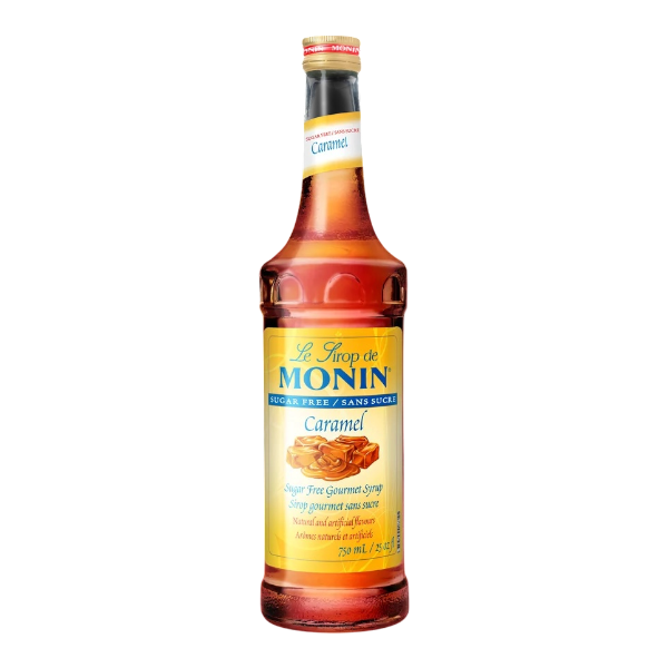 Caramel Syrup Sugar Free MONIN, 0.75L