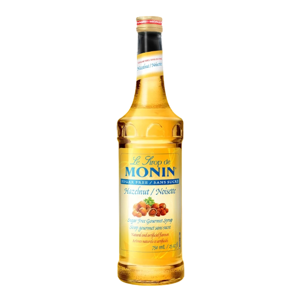 Hazelnut Syrup Sugar Free MONIN, 0.75L