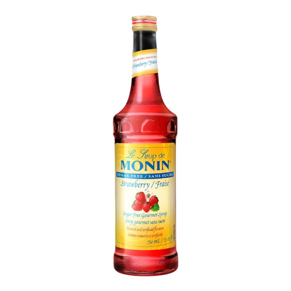 Strawberry Syrup Sugar Free MONIN, 0.75L