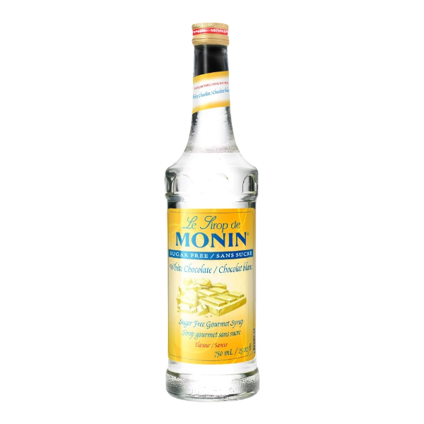 Chocolate White Syrup Sugar Free MONIN, 0.75L