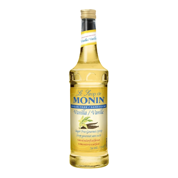 Vanilla Syrup Sugar Free MONIN, 0.75L