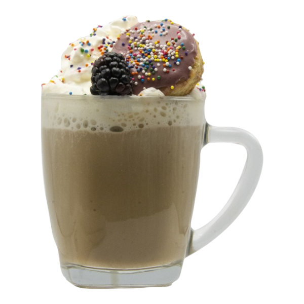 Blackberry Coffee Cake Latte