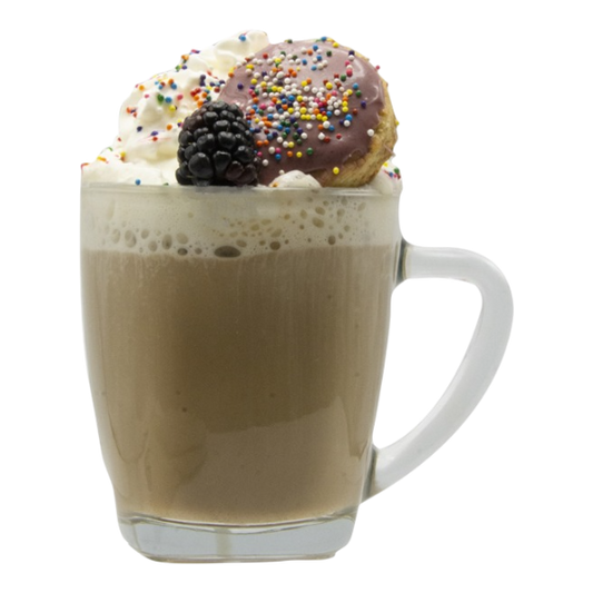 Blackberry Coffee Cake Latte