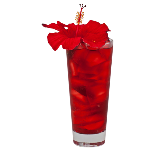 Honey Hibiscus Lemonade