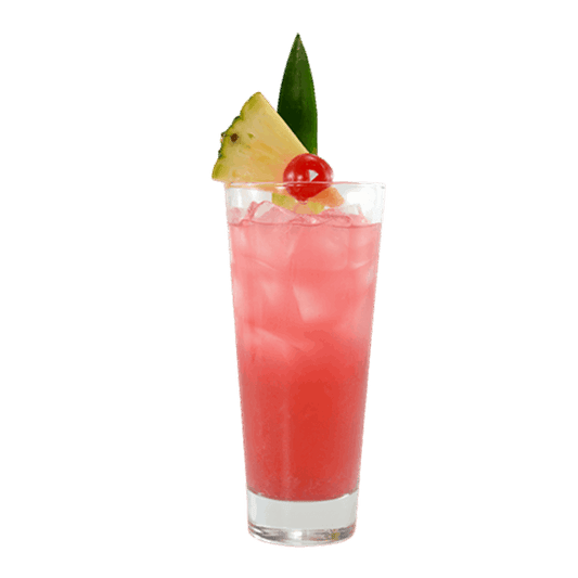 Spiked Pineapple Cherry Limeade