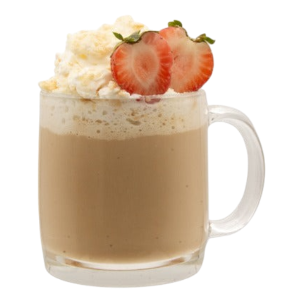 strawberry shortcake latte