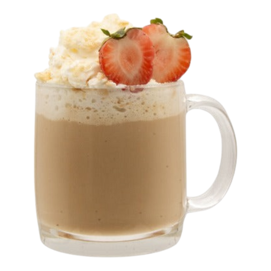 strawberry shortcake latte