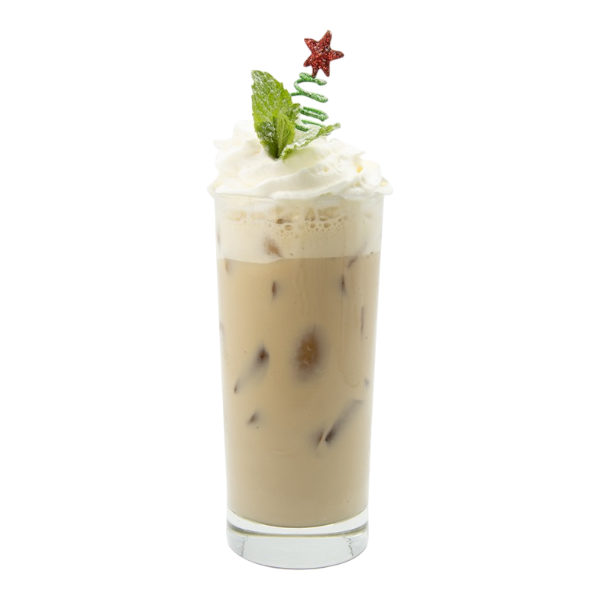 Frosted Holiday Iced White Mocha