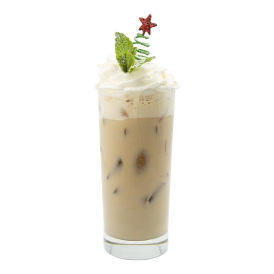 Frosted Holiday Iced White Mocha