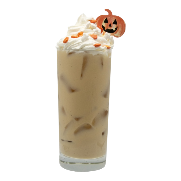 Jack O Lantern Iced Latte