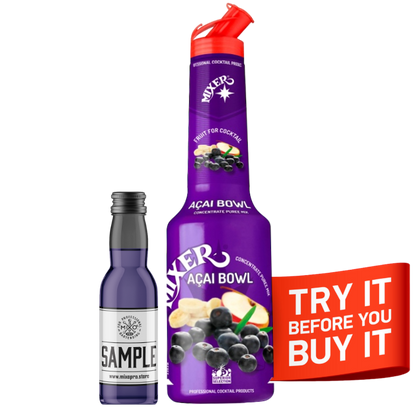 TEST TEST Acai Bowl Fruit Syrup Puree MIXER, 1L