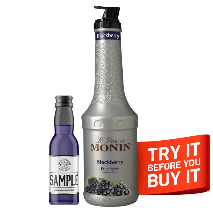 Blackberry Fruit Syrup Puree MONIN, 1L