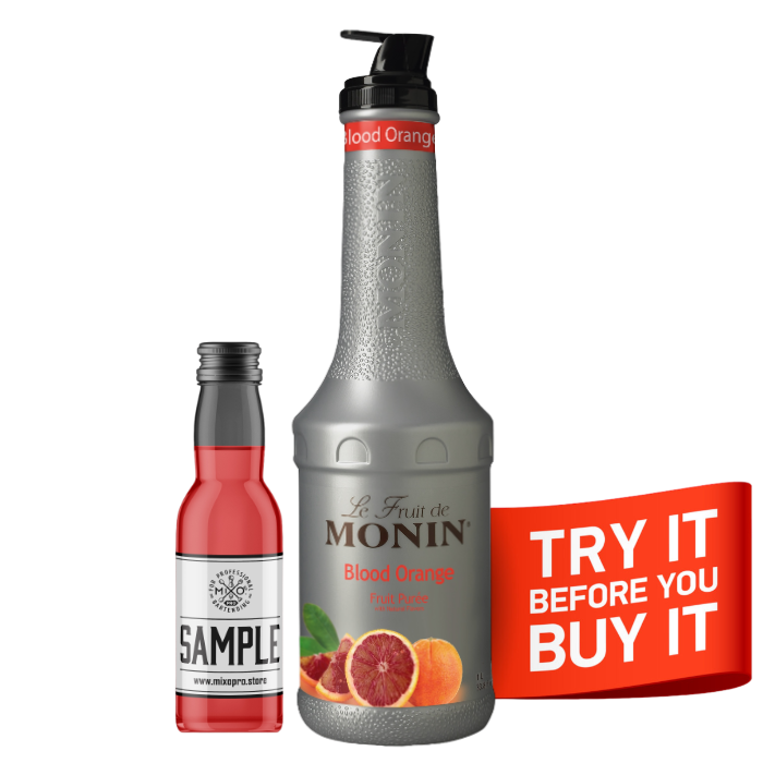 Blood Orange Fruit Syrup Puree MONIN, 1L