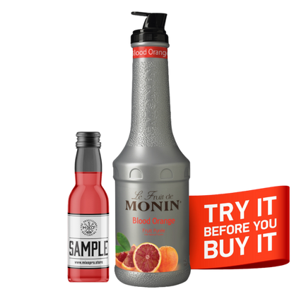 Blood Orange Fruit Syrup Puree MONIN, 1L