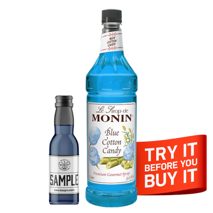 Blue Cotton Candy Syrup MONIN, 1L